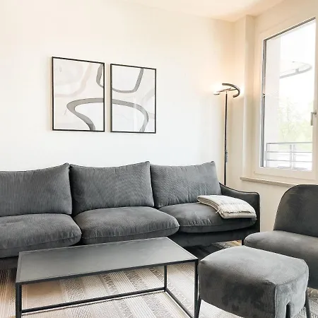 E&k Living - 6 Pers - Design - Fair - Sky-tv - Parking * אוגסבורג