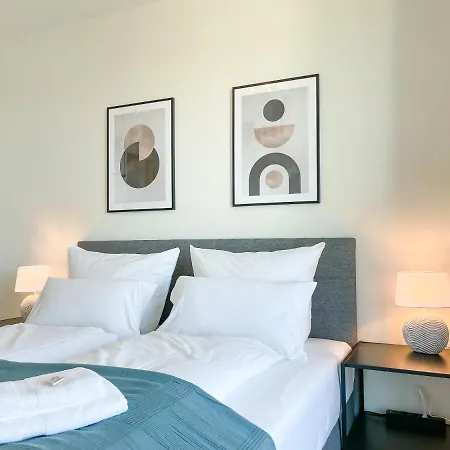 דירה E&k Living - 6 Pers - Design - Fair - Sky-tv - Parking אוגסבורג